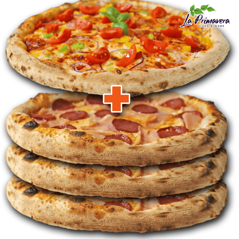 Pizza 50cm, 3+1 GRATIS
